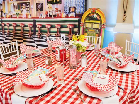 1950s birthday party ideas